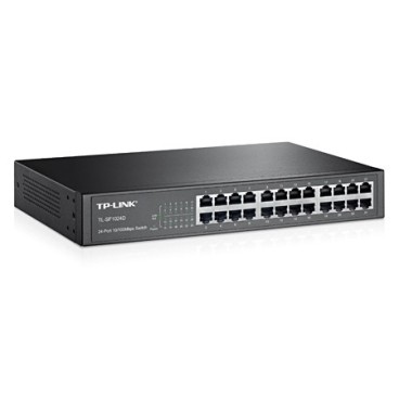 TP-Link TL-SF1024D Fast Ethernet (10 100) Noir