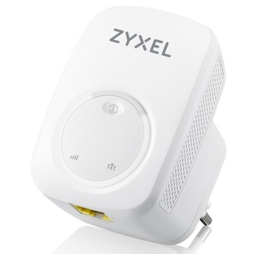 Zyxel WRE2206 Émetteur et récepteur réseau Blanc