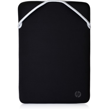 HP Housse de protection réversible pour ordinateur portable 14,1 pouces, coloris argent