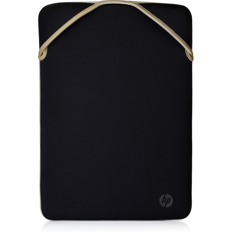 HP Housse de protection réversible pour ordinateur portable 15,6 pouces (doré)