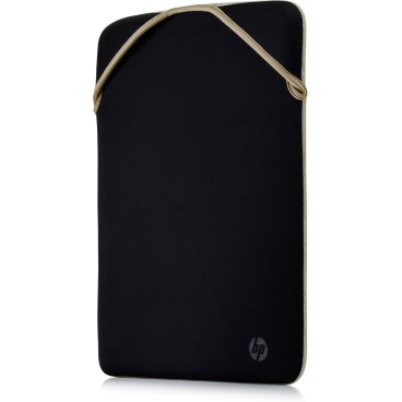 HP Housse de protection réversible pour ordinateur portable 14,1 pouces (doré)