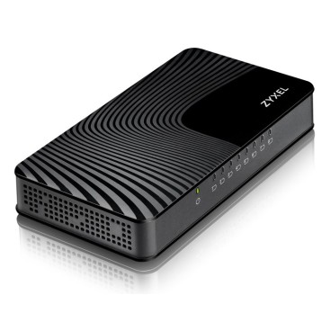 Zyxel GS-108S v2 Non-géré Gigabit Ethernet (10 100 1000) Noir