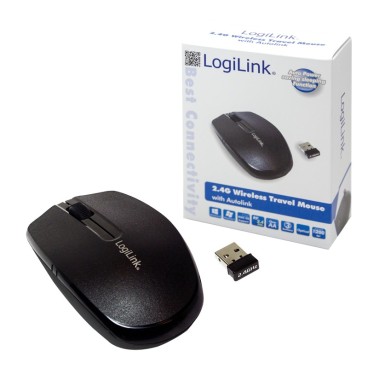 LogiLink ID0114 souris Ambidextre RF sans fil Optique 1200 DPI