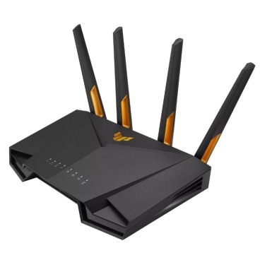 ASUS TUF-AX4200 routeur sans fil Gigabit Ethernet Bi-bande (2,4 GHz   5 GHz) Noir