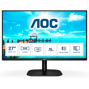 AOC 27B2DM écran plat de PC 68,6 cm (27") 1920 x 1080 pixels Full HD Noir