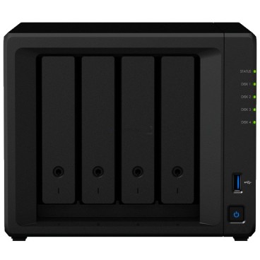 Synology DiskStation DS423+ serveur de stockage NAS Rack (8 U) Ethernet LAN Noir J4125