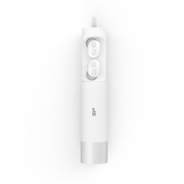 Silicon Power Blast Plug BP81 Casque Sans fil Ecouteurs Appels Musique Bluetooth Blanc