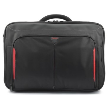 DELL Classic+ sacoche d'ordinateurs portables 45,7 cm (18") Malette Noir, Rouge