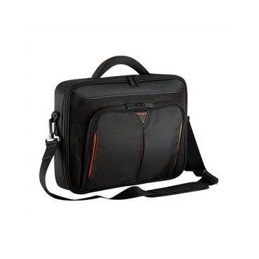 DELL Classic+ sacoche d'ordinateurs portables 35,6 cm (14") Malette Noir, Rouge