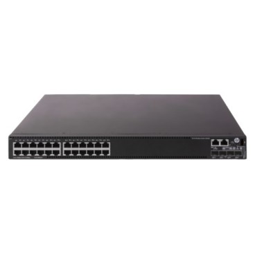 HPE 5130 24G 4SFP+ 1-slot HI Switch Géré L3 Gigabit Ethernet (10 100 1000) 1U Noir