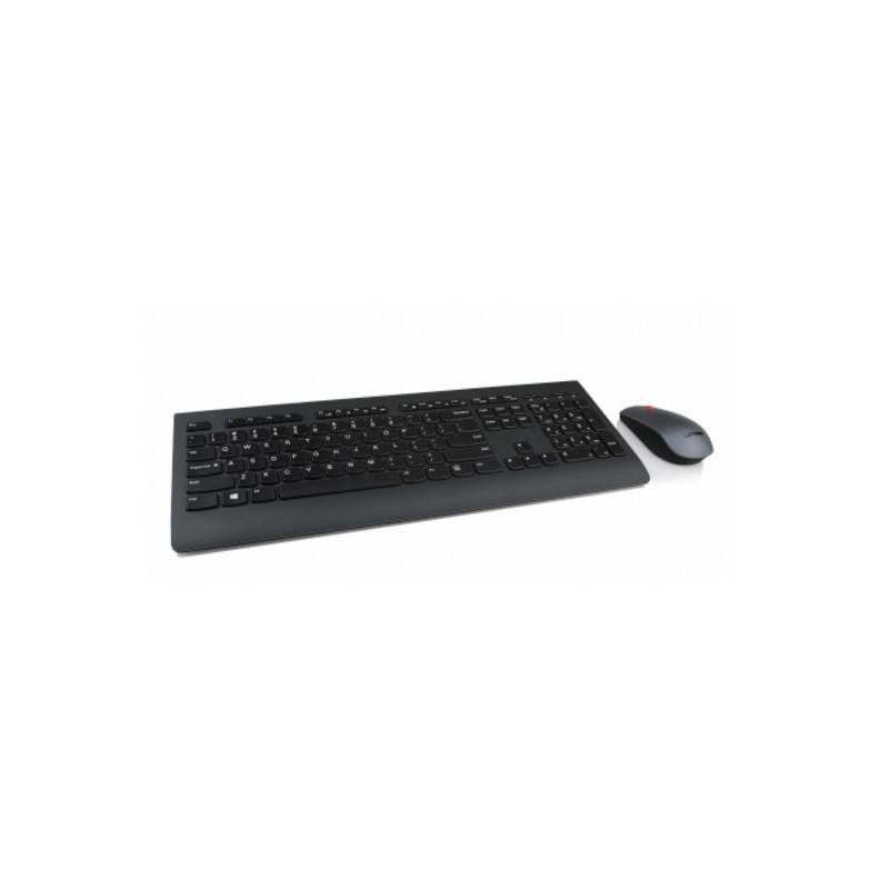 Lenovo 4X30H56806 clavier Souris incluse RF sans fil AZERTY Français Noir