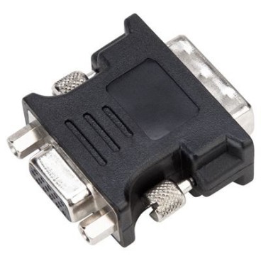 Targus ACX120EUX changeur de genre de câble DVI-I VGA Noir
