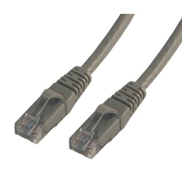 MCL RJ45 CAT6 A U UTP 5m câble de réseau Gris Cat6a