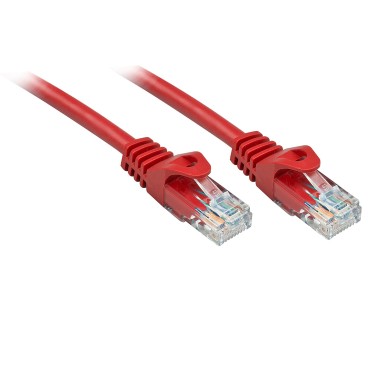 Lindy Rj45 Rj45 Cat6 3m câble de réseau Rouge U UTP (UTP)