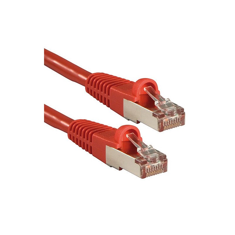 Lindy Cat.6 S FTP 0.5m câble de réseau Rouge 0,5 m Cat6 S FTP (S-STP)