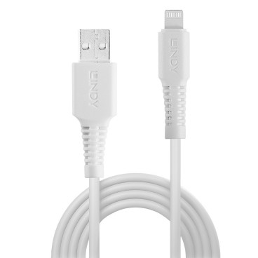 Lindy 31325 câble USB 0,5 m USB 2.0 USB A Blanc