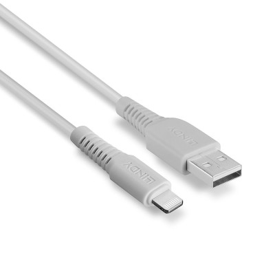 Lindy 31325 câble USB 0,5 m USB 2.0 USB A Blanc