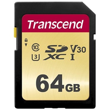 Transcend 64GB, UHS-I, SD 64 Go SDXC Classe 10