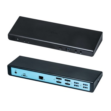 i-tec USB 3.0   USB-C   Thunderbolt 3 Dual Display Docking Station + Power Delivery 85W