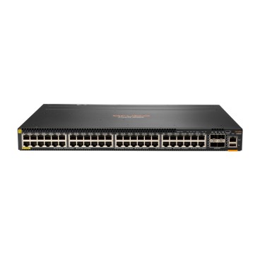HPE Aruba 6300M Géré L3 Gigabit Ethernet (10 100 1000) Connexion Ethernet, supportant l'alimentation via ce port (PoE) 1U Gris