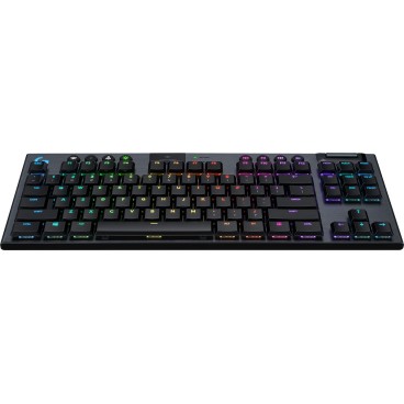 Logitech G G915 TKL Tenkeyless LIGHTSPEED Wireless RGB Mechanical Gaming Keyboard clavier RF sans fil + Bluetooth AZERTY