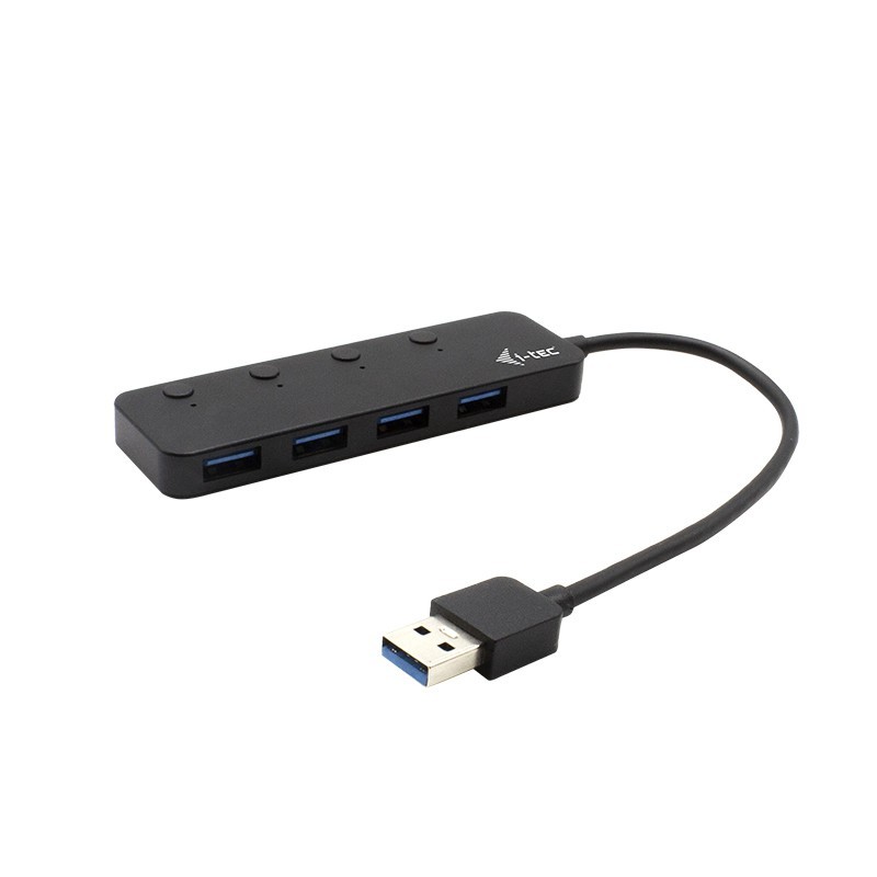 i-tec USB 3.0 Metal HUB 4 Port with individual On Off Switches