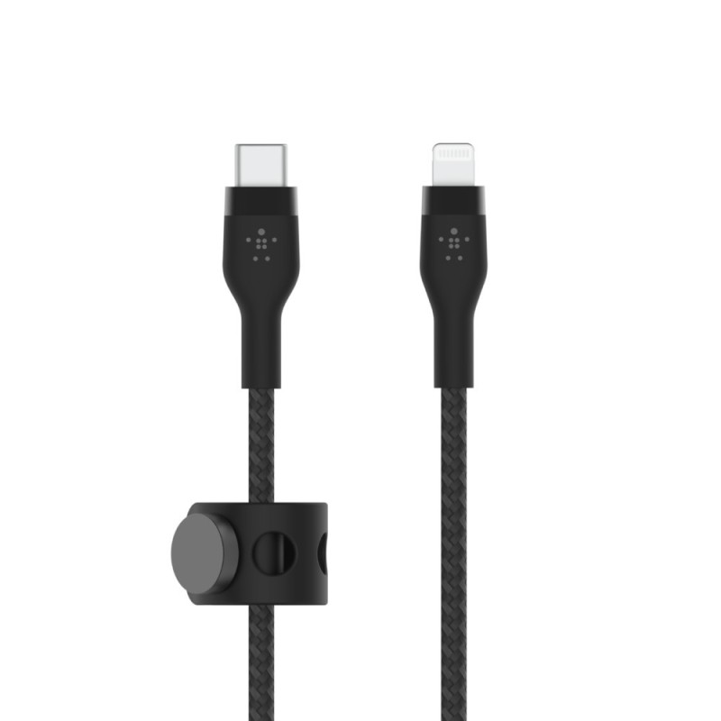 Belkin CAA011BT1MBK câble USB 1 m USB C USB C Lightning Noir