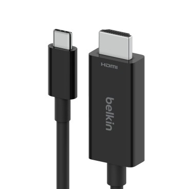 Belkin AVC012bt2MBK 2 m USB Type-C HDMI Noir