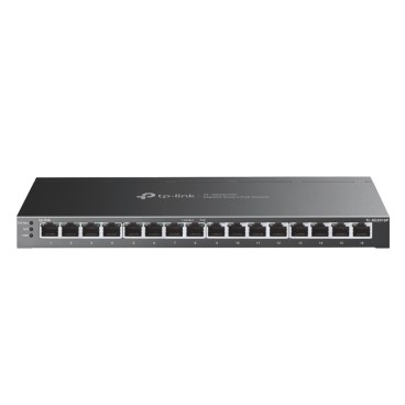 TP-Link TL-SG2016P commutateur réseau L2 L3 L4 Gigabit Ethernet (10 100 1000) Connexion Ethernet, supportant l'alimentation via