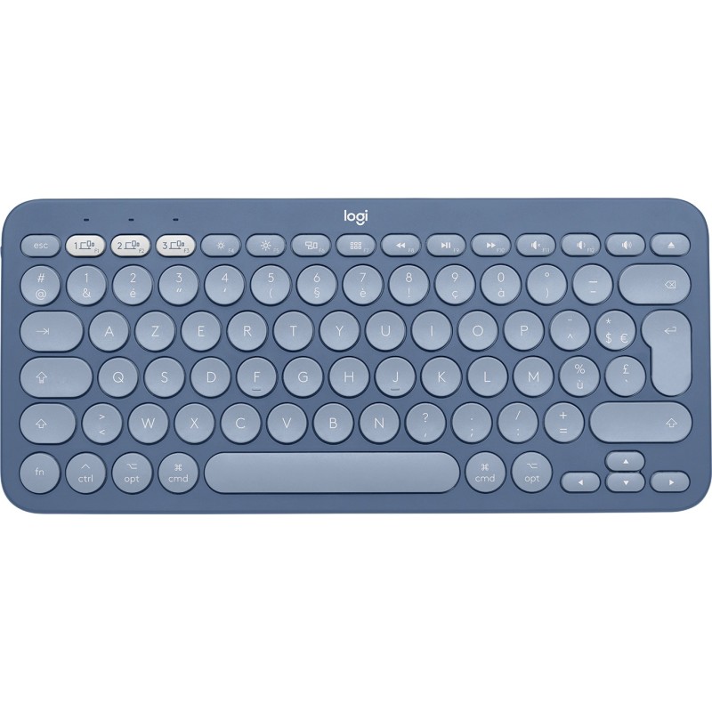 Logitech K380 for Mac clavier Bluetooth AZERTY Français Bleu