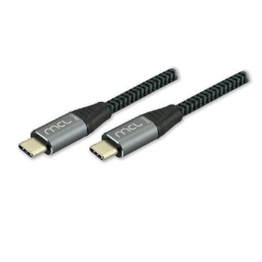 MCL MC1C99A003C1052 câble USB 2 m USB 3.2 Gen 2 (3.1 Gen 2) USB C Noir