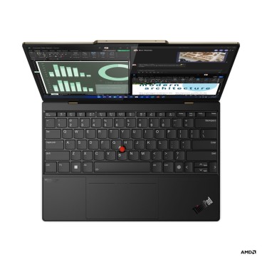 Lenovo ThinkPad Z13 6650U Ordinateur portable 33,8 cm (13.3") Écran tactile 2.8K AMD Ryzen™ 5 PRO 16 Go LPDDR5-SDRAM 512 Go SSD