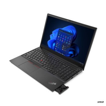 Lenovo ThinkPad E15 5425U Ordinateur portable 39,6 cm (15.6") Full HD AMD Ryzen™ 3 8 Go DDR4-SDRAM 256 Go SSD Wi-Fi 6