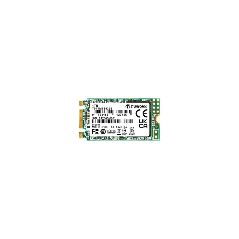 Transcend M.2 SSD 425S 1 To Série ATA III 3D NAND