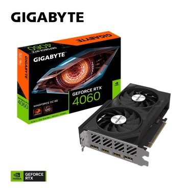 Gigabyte GeForce RTX 4060 WINDFORCE OC 8G NVIDIA 8 Go GDDR6