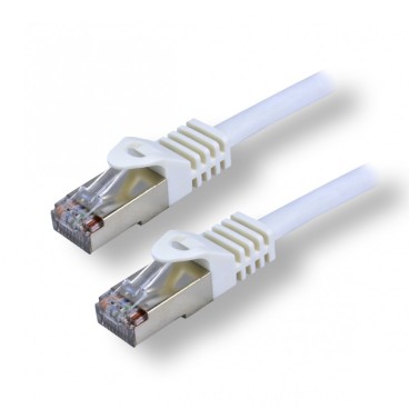MCL IC5L99A007SH03W câble de réseau Blanc 0,3 m Cat7 S FTP (S-STP)