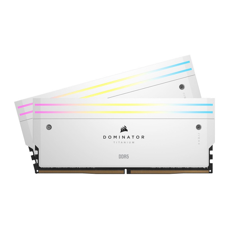 CORSAIR DOM. TITANIUM White Heat. RGB LED D5 7000 32G (2x16G)