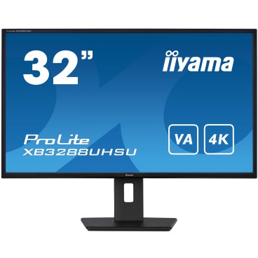 iiyama ProLite XB3288UHSU-B5 écran plat de PC 80 cm (31.5") 3840 x 2160 pixels 4K Ultra HD LCD Noir