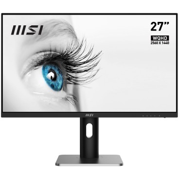 MSI Pro MP273QP écran plat de PC 68,6 cm (27") 2560 x 1440 pixels Wide Quad HD LED Noir, Argent