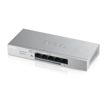 Zyxel GS1200-5HP v2 Géré Gigabit Ethernet (10 100 1000) Connexion Ethernet, supportant l'alimentation via ce port (PoE) Gris