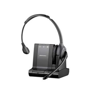 POLY SAVI W710-M Casque Avec fil &sans fil Arceau Bureau Centre d'appels Bluetooth Noir