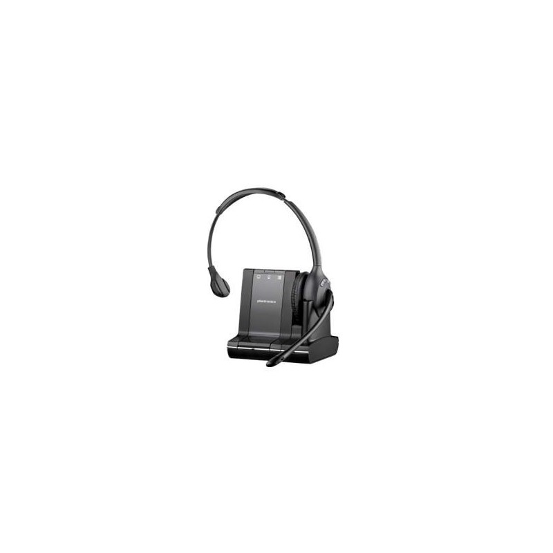 POLY SAVI W710-M Casque Avec fil &sans fil Arceau Bureau Centre d'appels Bluetooth Noir
