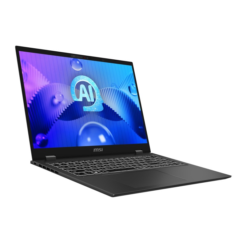 MSI Prestige 16 AI Studio B1VFG-044FR Ordinateur portable 40,6 cm (16") Quad HD+ Intel Core Ultra 7 185H 32 Go LPDDR5-SDRAM 1