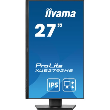 iiyama ProLite XUB2793HS-B6 LED display 68,6 cm (27") 1920 x 1080 pixels Full HD Noir