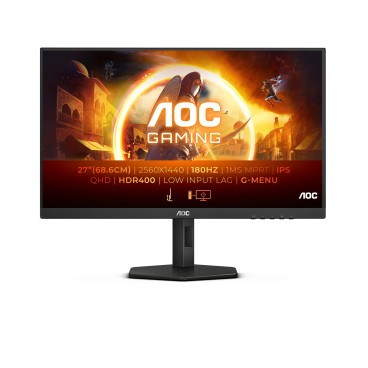 AOC Q27G4X écran plat de PC 68,6 cm (27") 3840 x 2160 pixels 4K Ultra HD LCD Noir