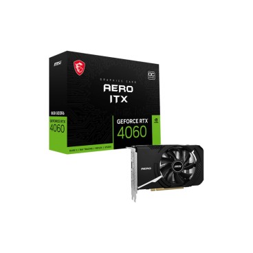 MSI AERO GeForce RTX 4060 ITX 8G OC NVIDIA 8 Go GDDR6