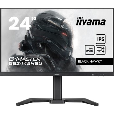 iiyama G-MASTER GB2445HSU-B1 écran plat de PC 61 cm (24") 1920 x 1080 pixels Full HD LED Noir