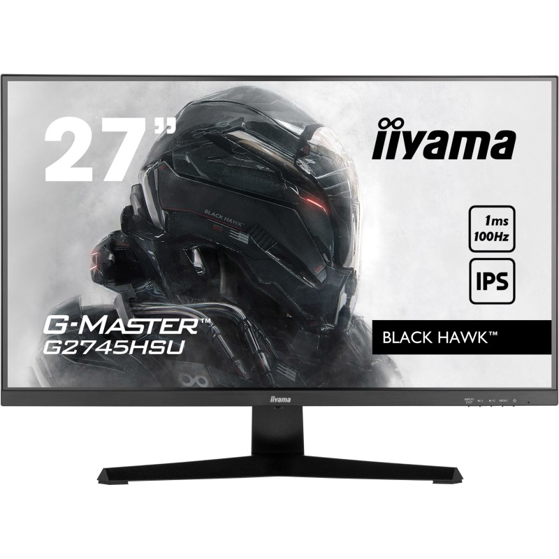 iiyama G-MASTER écran plat de PC 68,6 cm (27") 1920 x 1080 pixels Full HD LED Noir