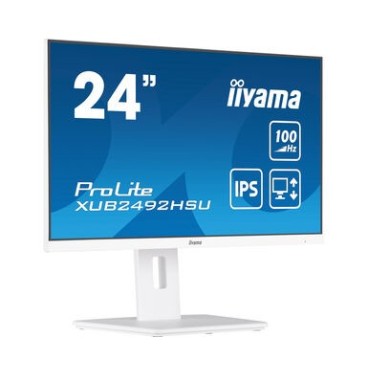 iiyama XUB2492HSU-W6 écran plat de PC 60,5 cm (23.8") 1920 x 1080 pixels Full HD LED Blanc