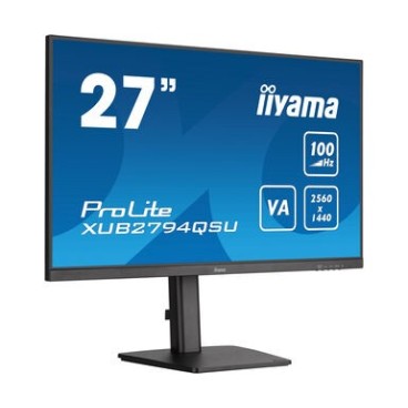 iiyama ProLite XUB2794QSU-B6 écran plat de PC 68,6 cm (27") 2560 x 1440 pixels Wide Quad HD LCD Noir